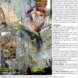 Resea El ro que nos lleva - Croquis de la va El ro que nos lleva, con detalles de los largos 6 y 5 donde aparece Ramn Cadals, uno de los aperturistas y equipadores, el da que le dio los ltimos retoques al equipamiento de esta hermosa va.