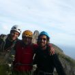 (L6) Foto de cumbre - Foto de cumbre y risas antes de emprender la bajada.