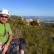 (L3) Vistas desde la cima - Espectaculares vistas desde la cima del Tallat, con Cullera y el mar de fondo. Se aprecian algunos arrozales inundados.