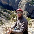 (L5) Asegurando el ltimo largo - Javi asegura a Ramn en el ltimo largo con les Moles Moles del Don como teln de fondo