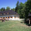 Descanso en Rabštejn - En esta zona podemos vivaquear y en caso de ser necesario comer y dormir en este refugio-hostal.