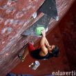 Sin pestaear - Nicole Meja de 15 aos, subcampeona del mundo de escalada en velocidad.