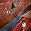 Concentracin - Final del Campeonato Nacional de Escalada en Ecuador: modalidad bloque