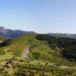 Panormica vistas Pikoketa - Panormica del paisaje que se contempla desde el pie de va de Pikoketa. Un entorno muy relajante. Una lstima no tenerlo ms cerca de casa.