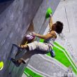 Últimos segundos... - El útimo apriete de Chevy Crespo, que terminó segundo en el Campeonato de Escalada en Bloque y Dificultad Vértigo