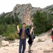 Almorzamos primero? - De izquierda a derecha Merli, Solete y Camarasa con ganas de disfrutar de un buen día de escalada en Peña Rubia.