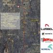 Croquis de la Directa del dragón - Reseña sobre fotografía a color de la vía clásica Directa del dragón a la Pared Negra.