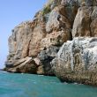 El vuelo de Pau - En esta peculiar escuela, no solo se puede escalar sino tambin, podemos distraernos saltando al agua desde las rocas o los pies de va... Buscando diferentes alturas, un buen remojn es de agradecer es estas calurosas fechas.