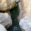 Alternativa estival - La verdad es que en verano es difcil resistirse al agua... as que ms nadar y menos escalar. Lo mejor de la Jarra por estas fechas son sus pozas.