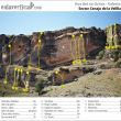 Croquis Cenajo de la Velilla - Resea del sector Cenajo de la Velilla. Zona de escalada cercana a Valeria